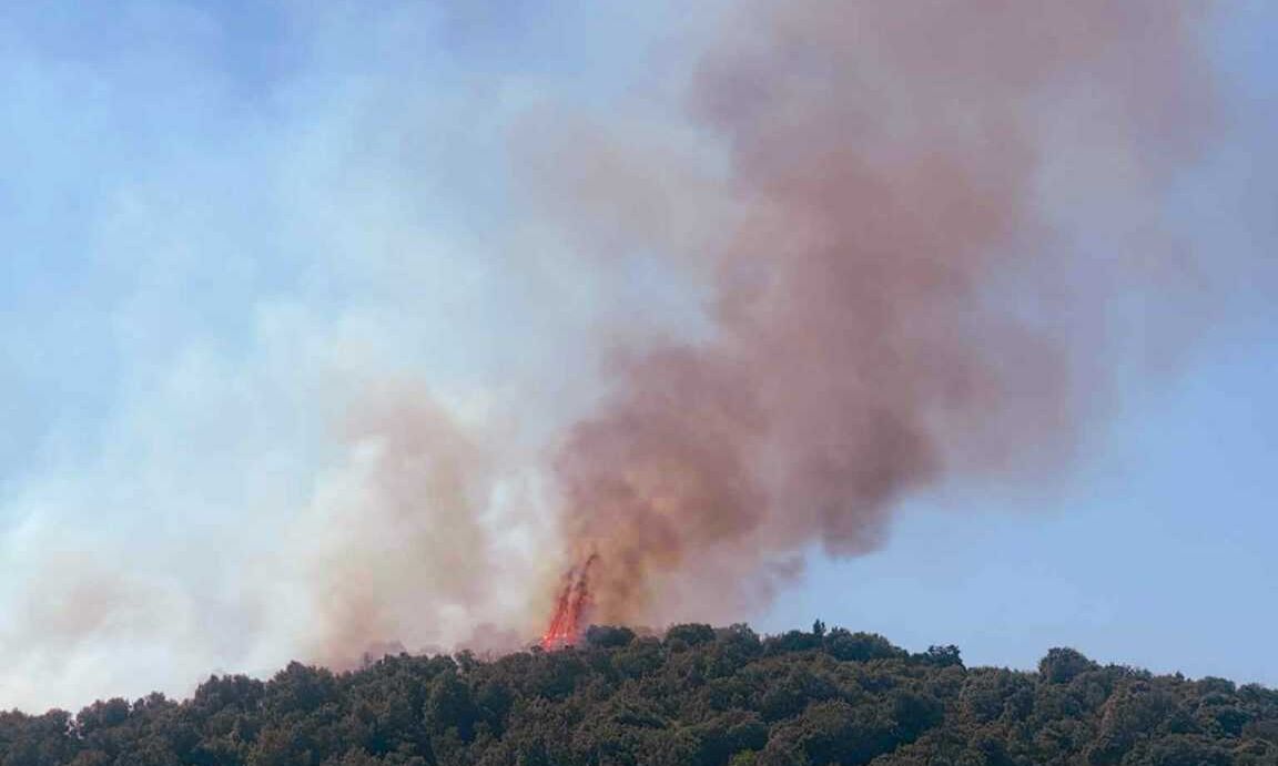 Υπό έλεγχο τέθηκε η φωτιά στο Παγγαίο Καβάλας