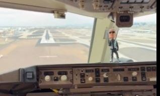 Το Air Force One με τον Τραμπ φτάνει στην Αριζόνα – Βίντεο μέσα από το πιλοτήριο