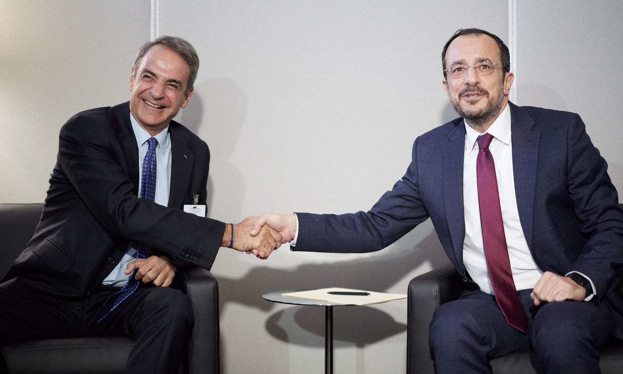 Συνάντηση Μητσοτάκη – Χριστοδουλίδη: «Προσηλωμένοι στην υλοποίηση της ηλεκτρικής διασύνδεσης»