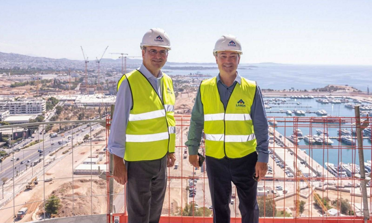 Επίσκεψη Χατζηδάκη στο εργοτάξιο του Ελληνικού: «Από το 2026, θα παραδίδονται τμήματα του έργου»