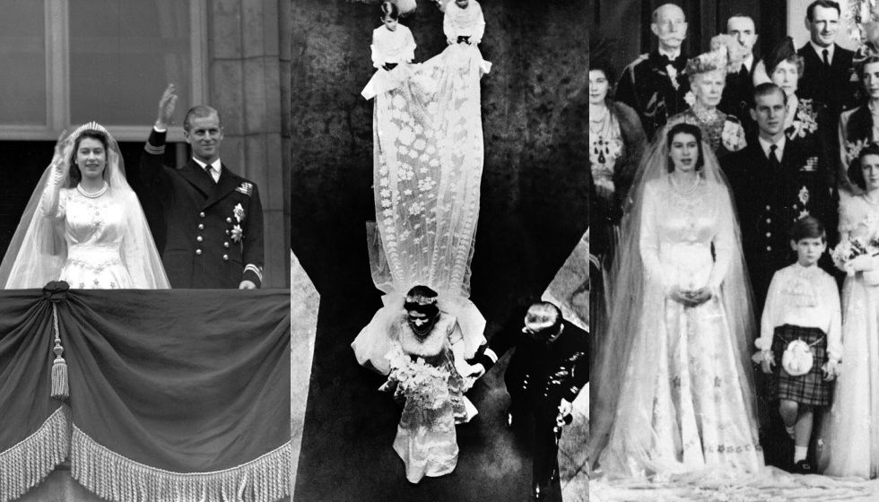 Βασίλισσα Ελισάβετ: Το νυφικό με τα 10.000 μαργαριτάρια που έγινε σύμβολο στη μεταπολεμική Βρετανία