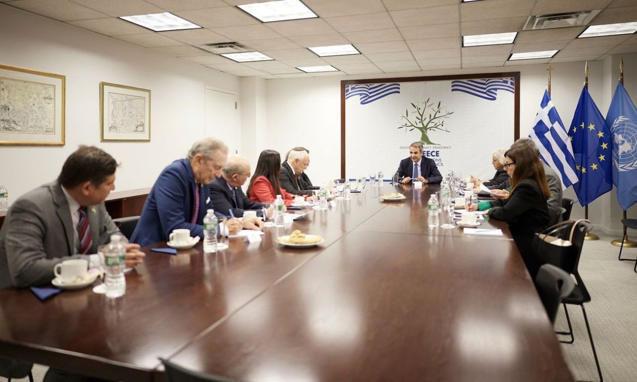 Μητσοτάκης σε εκπροσώπους αμερικανοεβραϊκών οργανώσεων: O πόλεμος στη Γάζα δεν μπορεί να συνεχιστεί