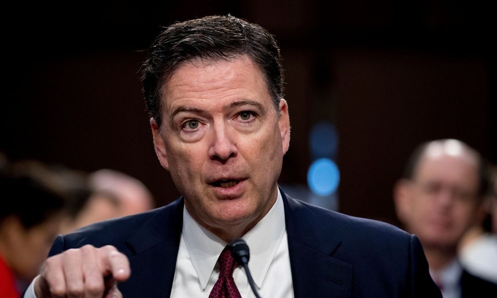Τζέιμς Κόμι: Κατηγορίες για παρεμπόδιση δικαιοσύνης και ψευδείς δηλώσεις στο πρώην αρχηγό του FBΙ