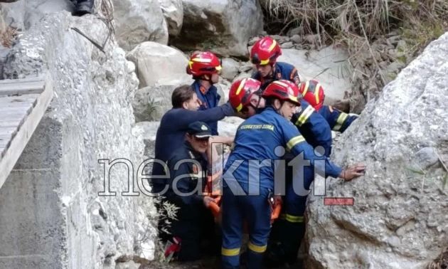 Ιεράπετρα: Σοβαρός τραυματισμός 59χρονου στο φαράγγι της Σαρακίνας – Επιχείρηση διάσωσης
