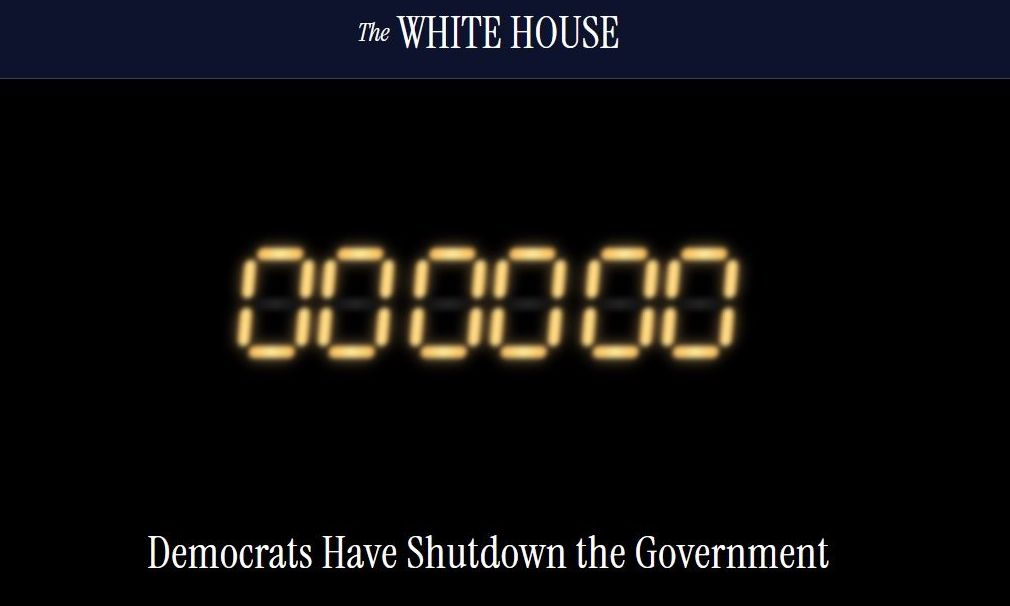 Στον «πάγο» οι ΗΠΑ: Ξεκίνησε στον Λευκό Οίκο το χρονόμετρο του shutdown