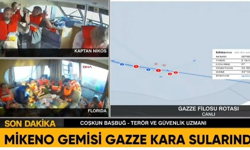 Πλοίο του στολίσκου για τη Γάζα εισήλθε στα παλαιστινιακά ύδατα