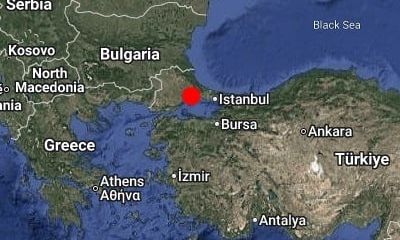 Σεισμός 5 Ρίχτερ στη Θάλασσα του Μαρμαρά – Αισθητός και στην Κωνσταντινούπολη