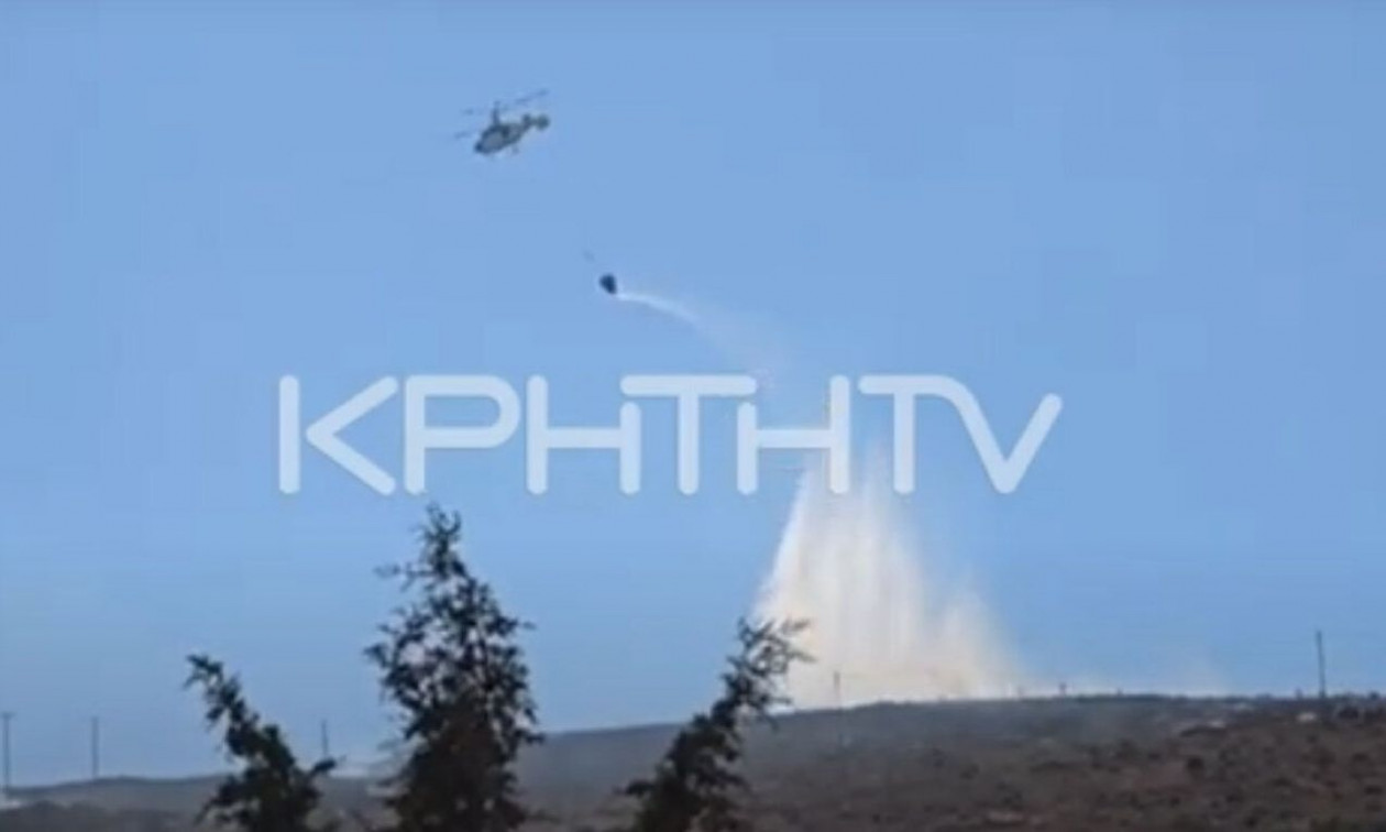 Φωτιά στις Μελέσες Κρήτης