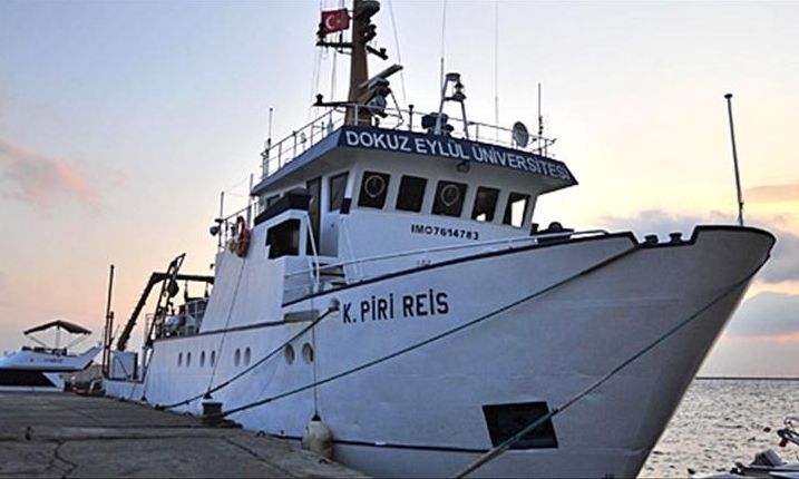 Στο Αιγαίο το «Πιρι Ρέις» – Απέπλευσε από τη Σμύρνη