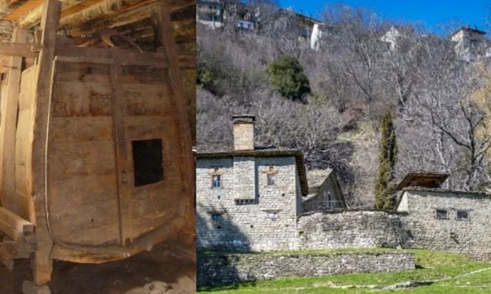 Μέτσοβο: Στο «φως» ιστορικό ξύλινο βαρέλι της Μονής Αγίου Νικολάου – Χρονολογείται από τον 17ο αιώνα