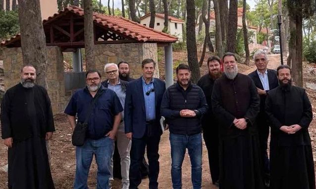Επίσκεψη του Νίκου Χαρδαλιά στις νέες κατασκηνώσεις της Μητρόπολης Νέας Ιωνίας