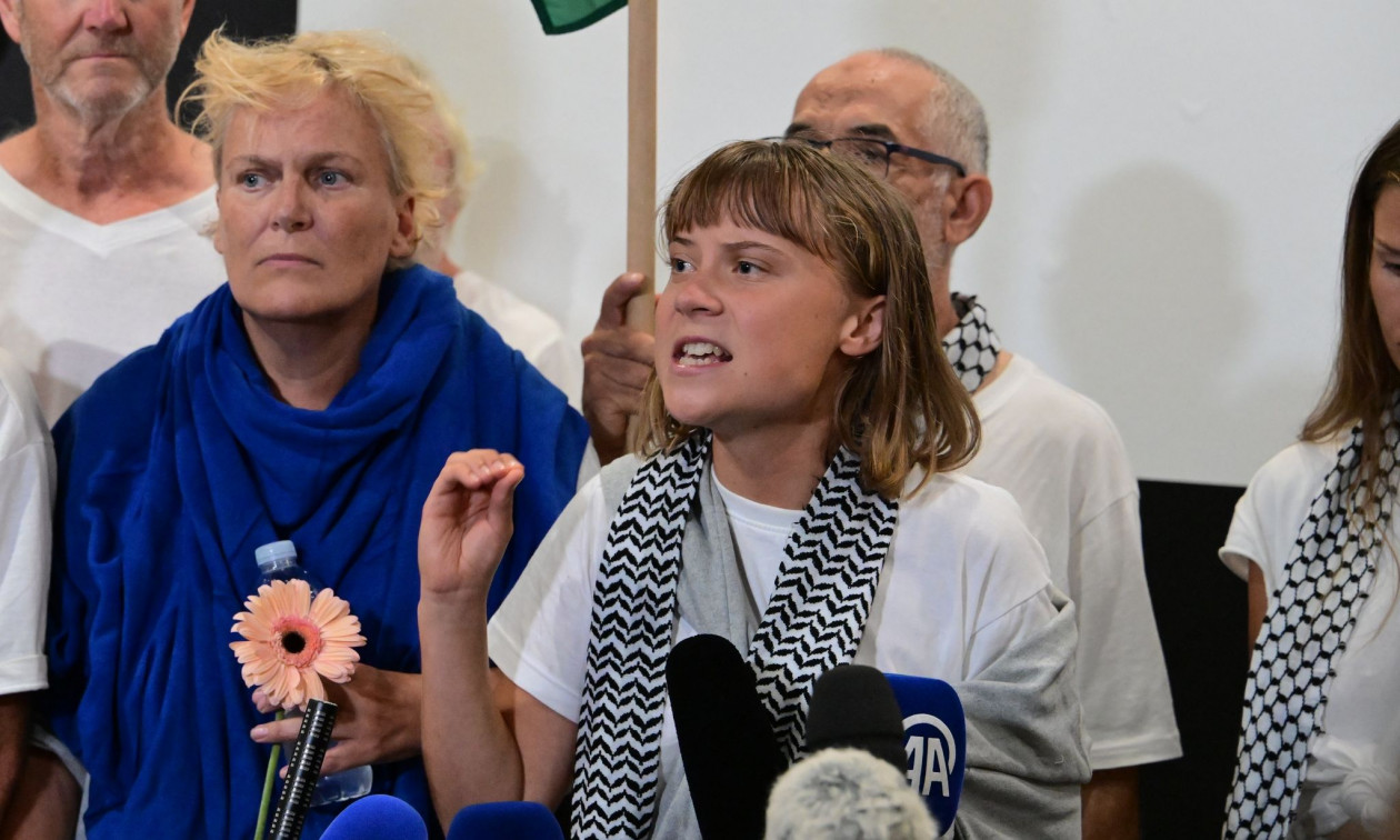 Γκρέτα Τούνμπεργκ: Κατήγγειλε την γενοκτονία στην Γάζα – «Ασκήθηκε βία σε βάρος μου»