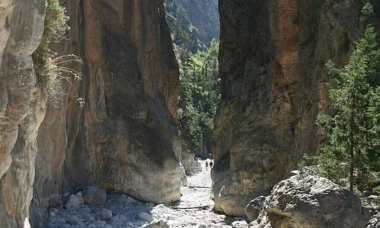 Χανιά: Κλειστό για τρίτη μέρα το φαράγγι της Σαμαριάς
