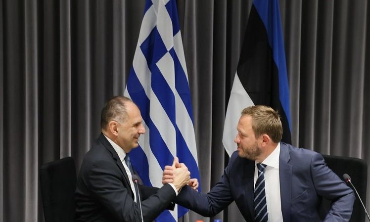 Γεραπετρίτης: Ελλάδα και Εσθονία αντιμετωπίζουν κοινές προκλήσεις
