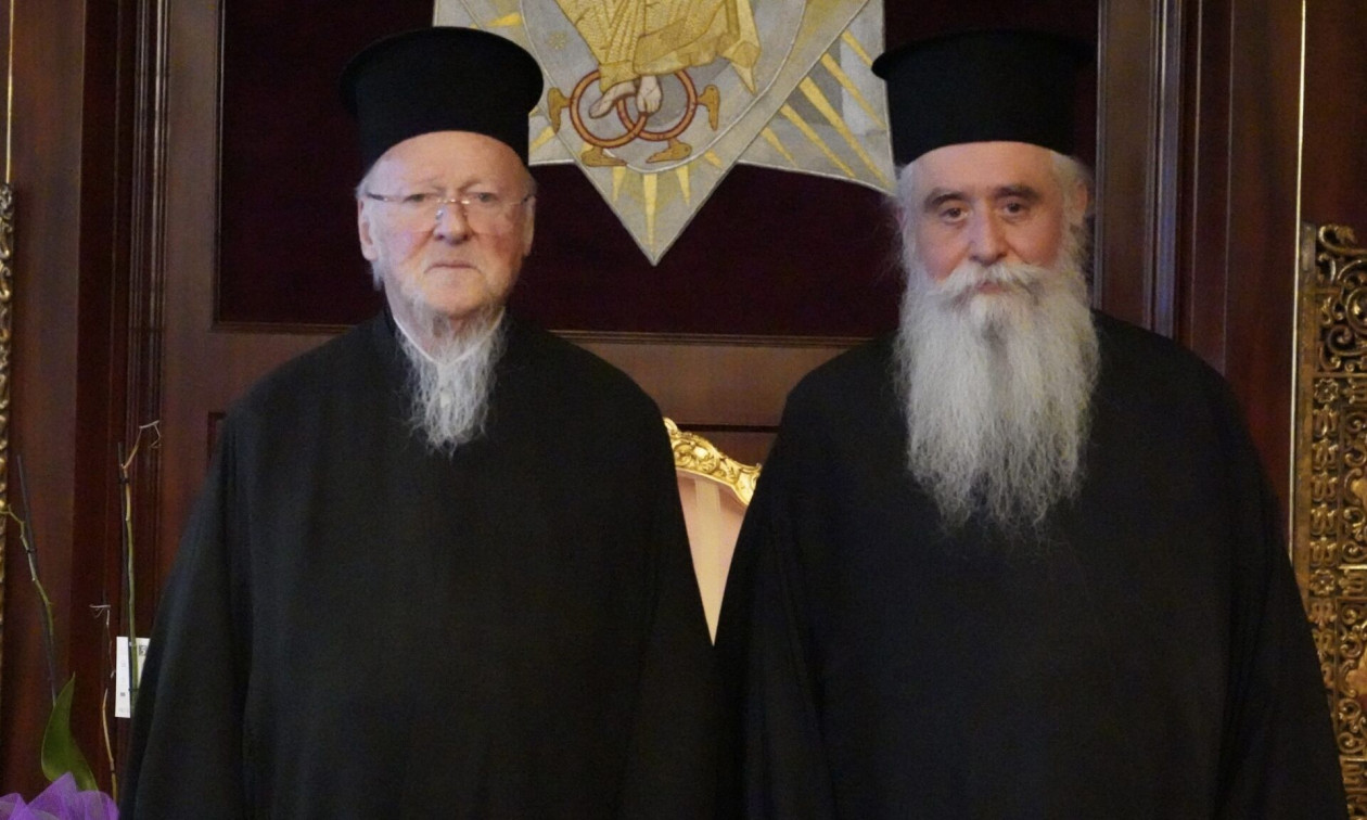 Στο Οικουμενικό Πατριαρχείο ο νέος Ηγούμενος της Μονής Σινά, κ. Συμεών