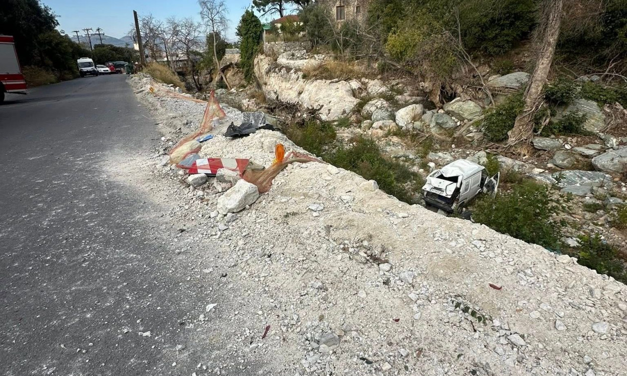 Βόλος: 16χρονος οδηγός εμβόλισε βαν και το έριξε στο ποτάμι