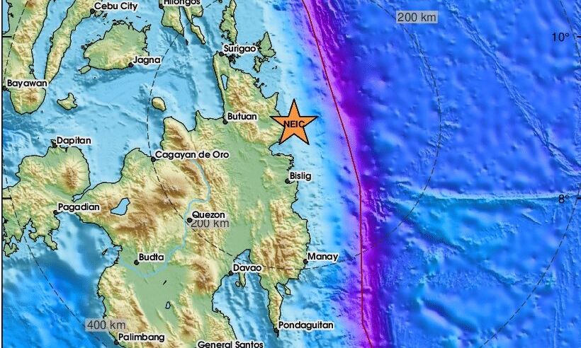 Φιλιππίνες: Νέος σεισμός 6 βαθμών στ’ ανοιχτά των νότιων ακτών της χώρας