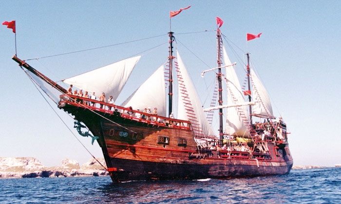 Μεξικό: Βούλιαξε το εμβληματικό πειρατικό «Marigalante» – Η στιγμή της βύθισης