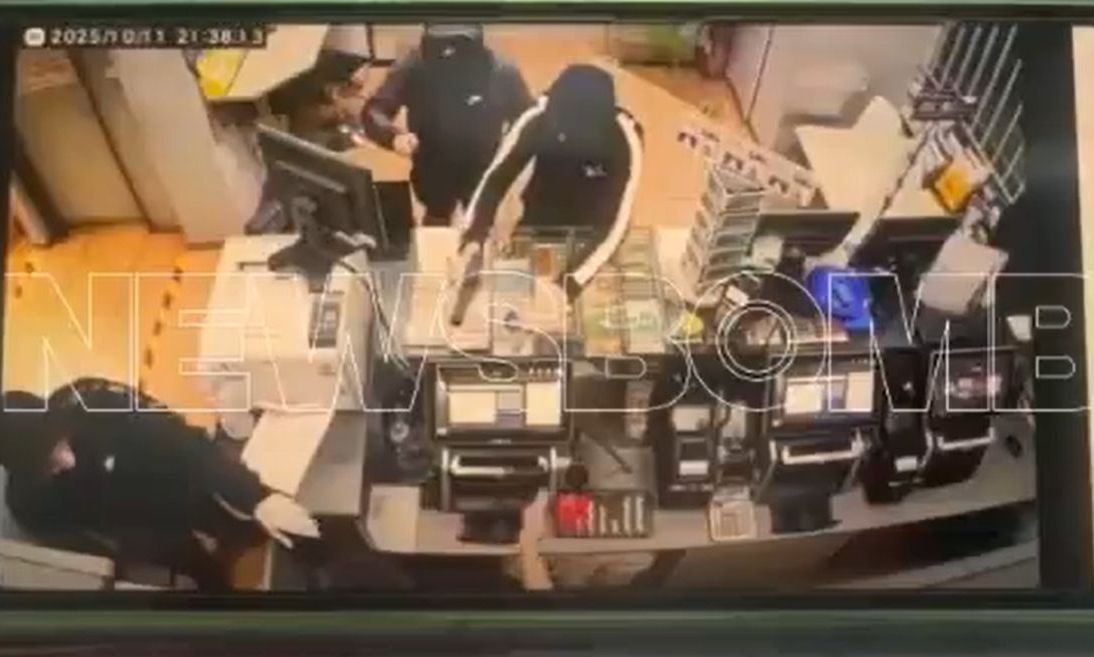 Καισαριανή: Βίντεο ντοκουμέντο από ένοπλη ληστεία σε πρακτορείο τυχερών παιχνιδιών