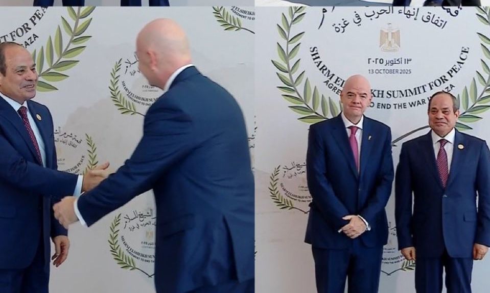 Γιατί ο πρόεδρος της FIFA βρίσκεται στη σύνοδο κορυφής για τη Γάζα στην Αίγυπτο;
