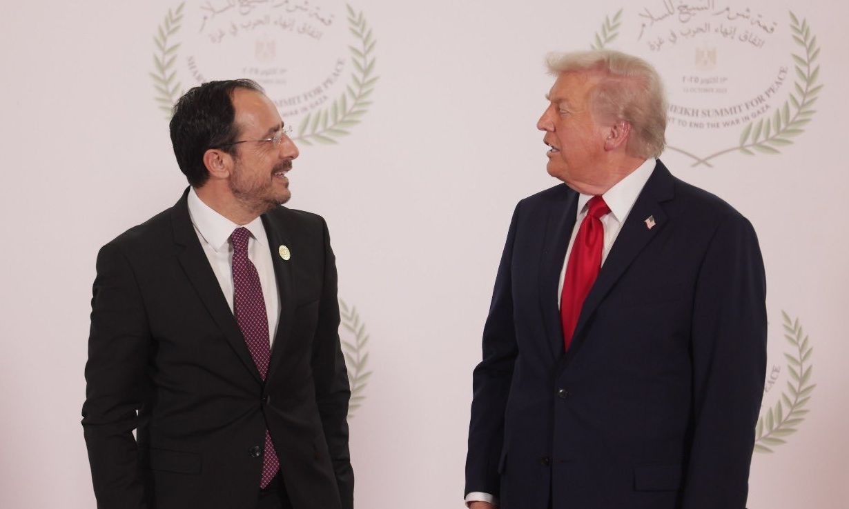 Αίγυπτος: Τι είπε ο πρόεδρος της Κύπρου Νίκος Χριστοδουλίδης στο σύντομο τετ α τετ με τον Τραμπ