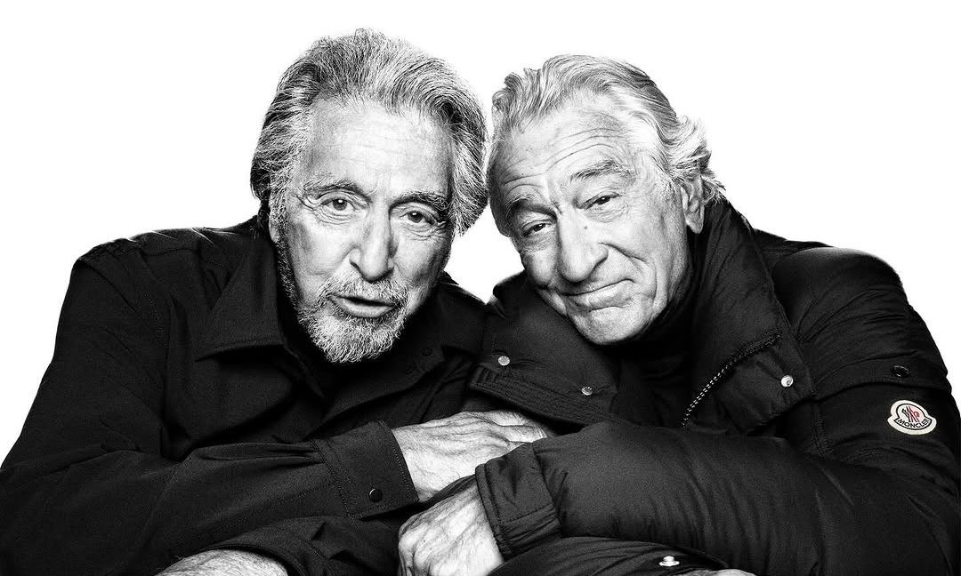 Ρόμπερτ Ντε Νίρο – Αλ Πατσίνο: 50 χρόνια φιλίας «ζωντανεύουν» σε καμπάνια του οίκου Moncler