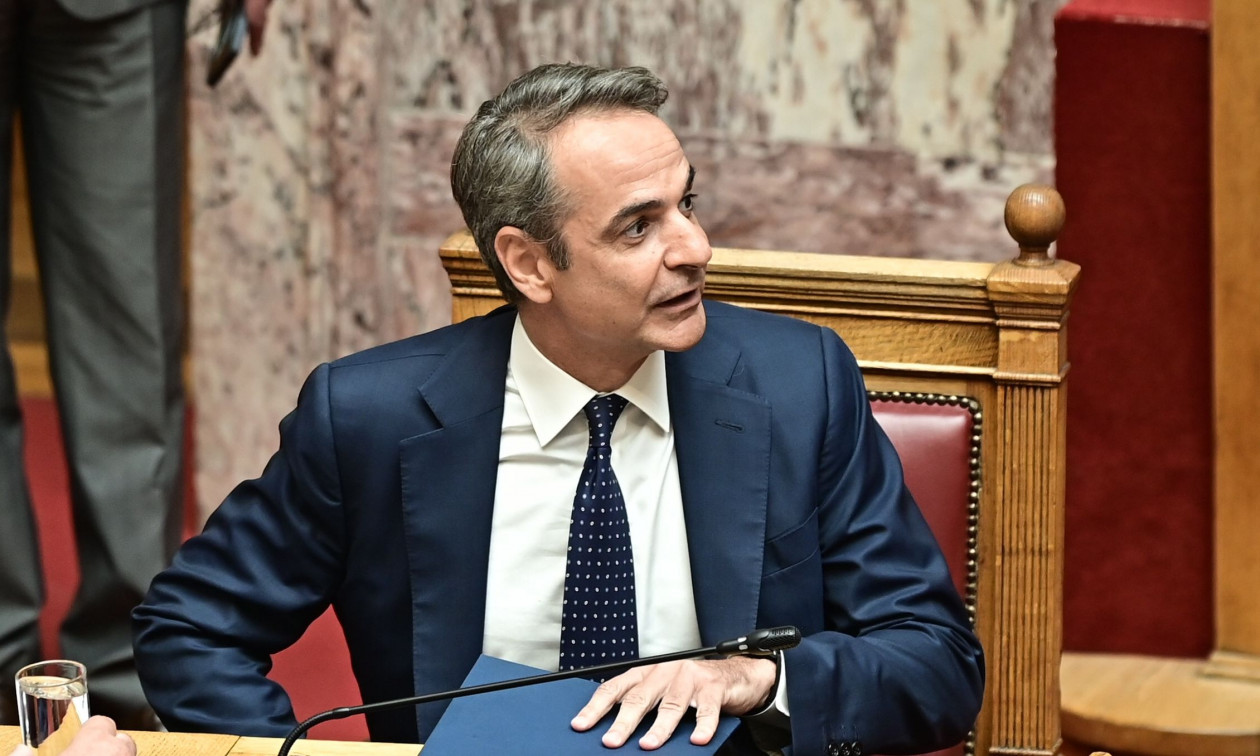 Ο Κυριάκος Μητσοτάκης αύριο στη Βουλή για την εξωτερική πολιτική