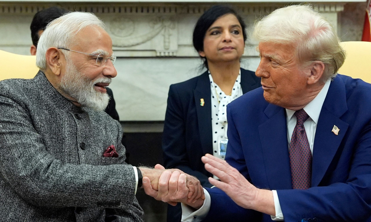 Ντόναλντ Τραμπ: «Ο Μόντι με διαβεβαίωσε ότι η Ινδία θα σταματήσει τις εισαγωγές ρωσικού πετρελαίου»