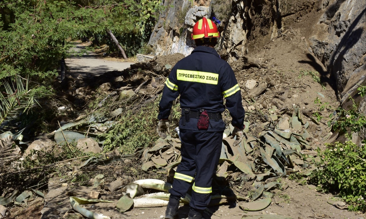 Χανιά: Αίσιο τέλος για τη γυναίκα που τραυματίστηκε στο φαράγγι στη Σούγια