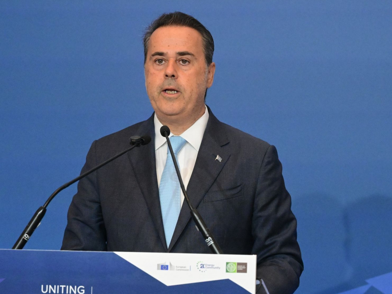 Ο υπουργός Περιβάλλοντος και Ενέργειας Σταύρος Παπασταύρου στο Συμβούλιο Υπουργών Ενέργειας της Ε.Ε.