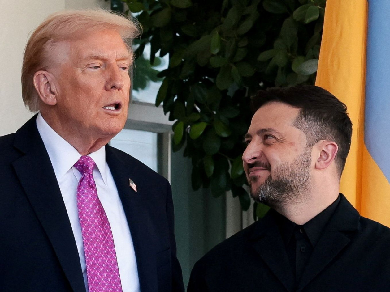 Ζελένσκι: Καλός συμβιβασμός η πρόταση Τραμπ για «πάγωμα» στις τρέχουσες γραμμές του πολέμου