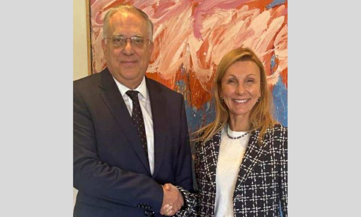 Θεοδωρικάκος: Συνάντηση με την πρόεδρο των Ελλήνων εφοπλιστών Μελίνα Τραυλού