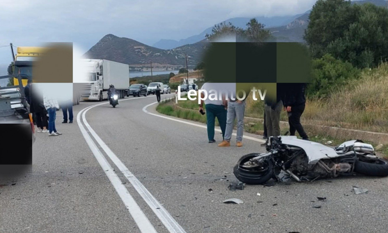 Νεκρός και δύο τραυματίες σε σφοδρό τροχαίο στην εθνική οδό Ναυπάκτου – Ιτέας