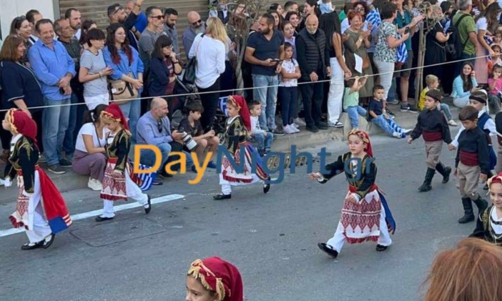 Με λαμπρότητα και υπερηφάνεια γιόρτασε το Ρέθυμνο την 28η Οκτωβρίου