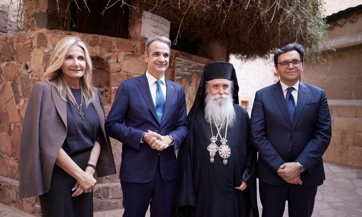 Μονή Σινά: Παρουσία Μητσοτάκη η τελετή ενθρόνισης του νέου Αρχιεπισκόπου