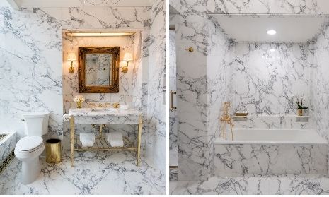 Ο Ντόναλντ Τραμπ παρουσίασε το νέο του μπάνιο του στον Λευκό Οίκο: «Πολυτελές και μαρμάρινο»