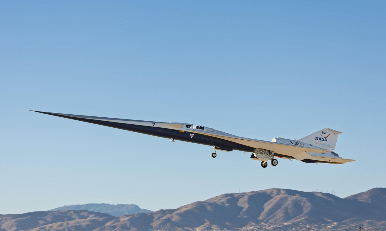 Υπερηχητικό αεροσκάφος της NASA: Το πρώτο βήμα προς τις πτήσεις του μέλλοντος – Βίντεο