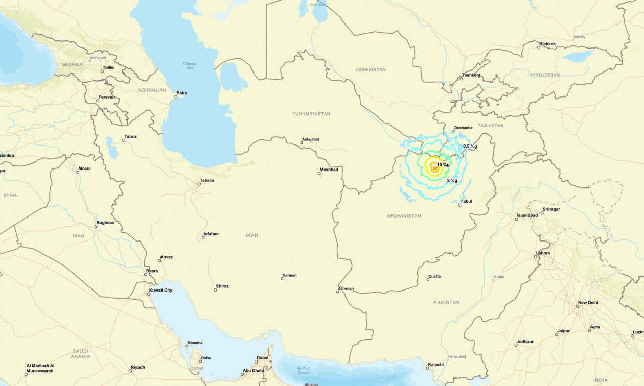 Αφγανιστάν: Ισχυρός σεισμός 6,3 Ρίχτερ στα βόρεια της χώρας