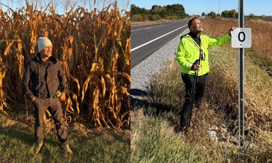 Ιερέας ξεκίνησε να περπατά από το Ιλινόι προς τη Νέα Υόρκη για τα δικαιώματα των μεταναστών