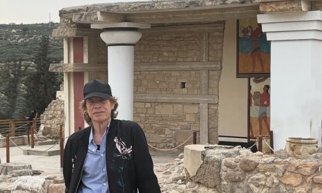 Ο Μικ Τζάγκερ στην Κνωσό: «Κάπου στη Μεσόγειο, αλλά πού;»
