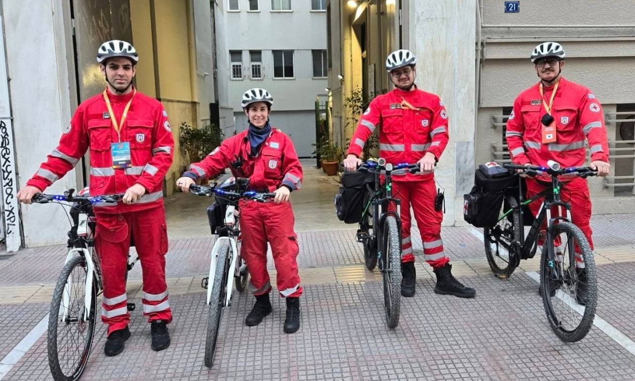 O Ελληνικός Ερυθρός Σταυρός με 230 εθελοντές Σαμαρείτες στον 42ο Αυθεντικό Μαραθώνιο Αθήνας 
