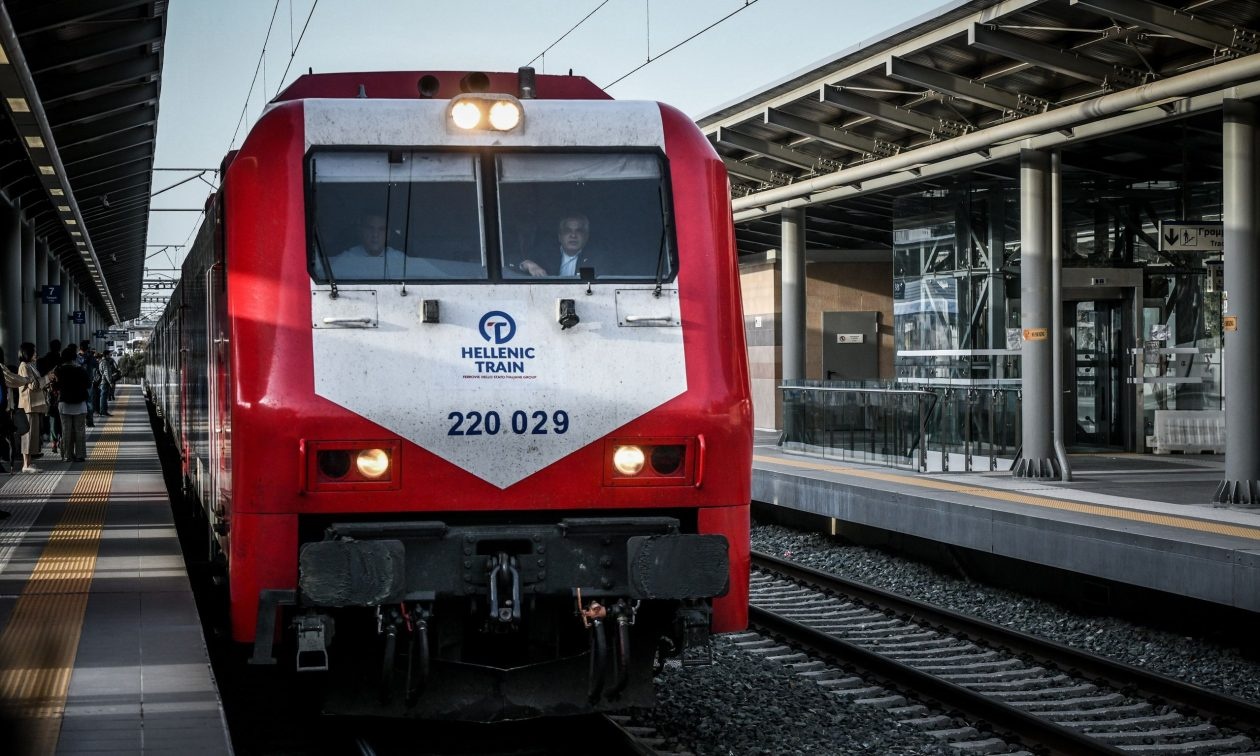 Θεσσαλονίκη: Ακινητοποιήθηκε αμαξοστοιχία της Hellenic Train με 230 επιβάτες