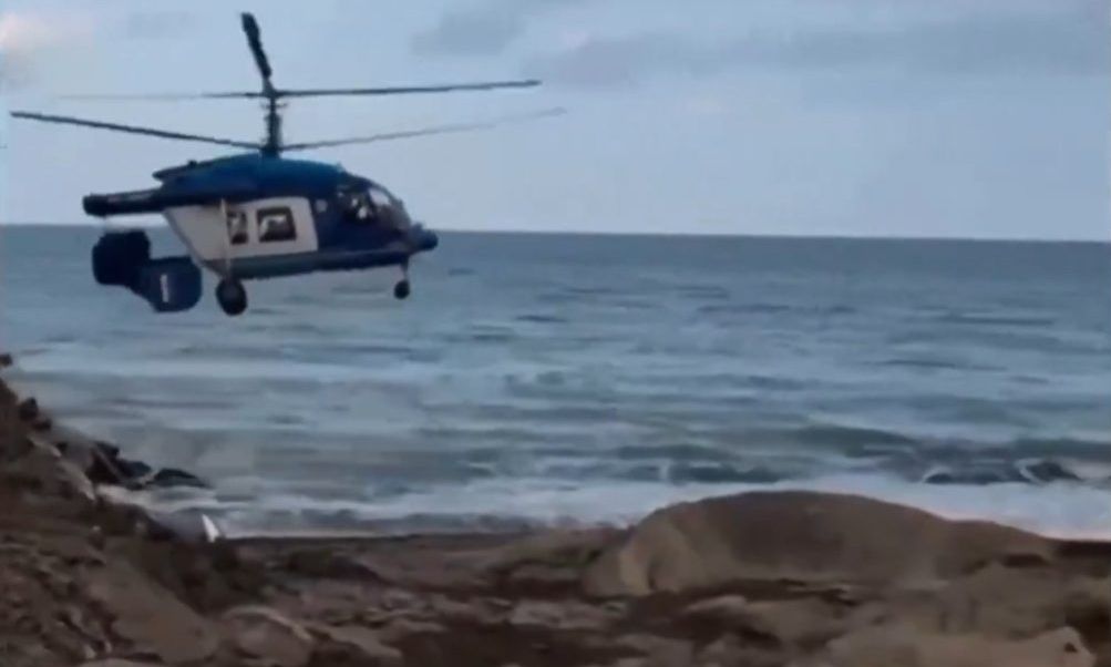 Η στιγμή της συντριβής ελικοπτέρου στο Νταγκεστάν – 4 νεκροί