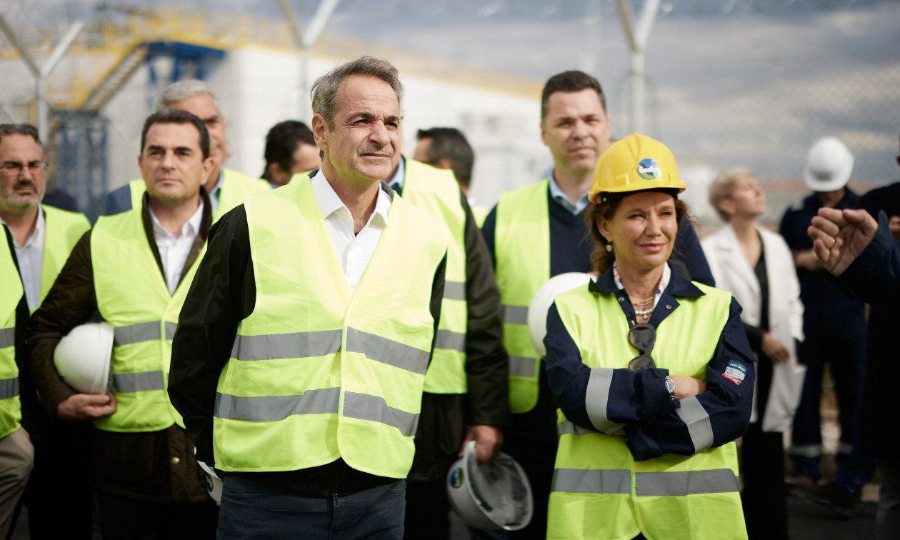 Μητσοτάκης από τον Σταθμό Αερίου Κομοτηνής: Η Ελλάδα μετατρέπεται σε διεθνές ενεργειακό κέντρο