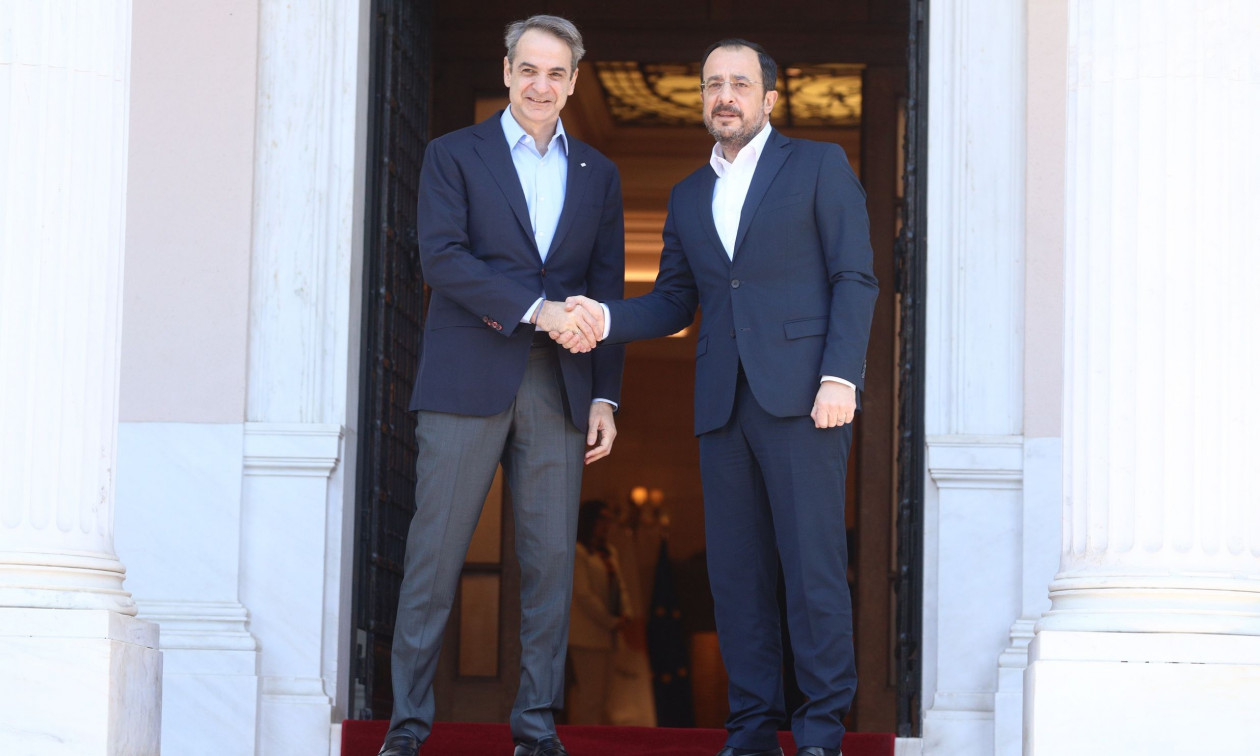 Μητσοτάκης – Χριστοδουλίδης για Κυπριακό, ενεργειακά και εμβάθυνση συνεργασιών