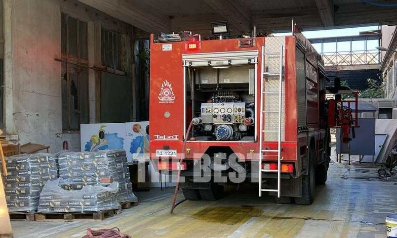 Πάτρα: Φωτιά σε εγκαταλελειμμένο κτίριο – Βίντεο