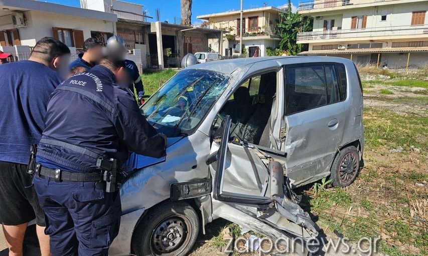 Χανιά: Τροχαίο με απεγκλωβισμό στον Κουμπέ – Στο νοσοκομείο δύο άτομα