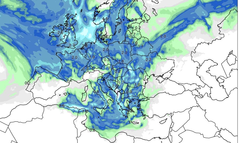 Καιρός: «Χρειάζεται προσοχή» – Πού αναμένονται μεγάλα ύψη βροχής την Τρίτη και την Τετάρτη