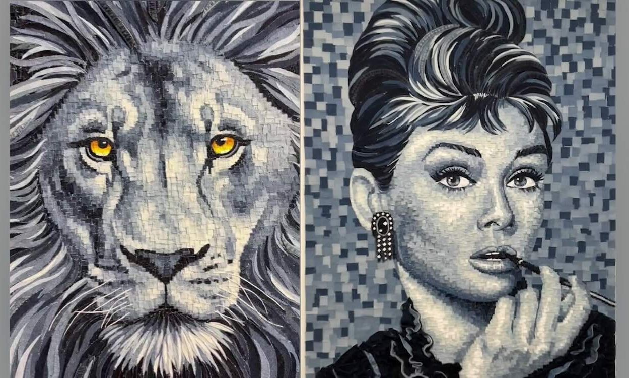 Ο καλλιτέχνης που μετατρέπει τα παλιά τζιν σε… έργα τέχνης – Δείτε βίντεο