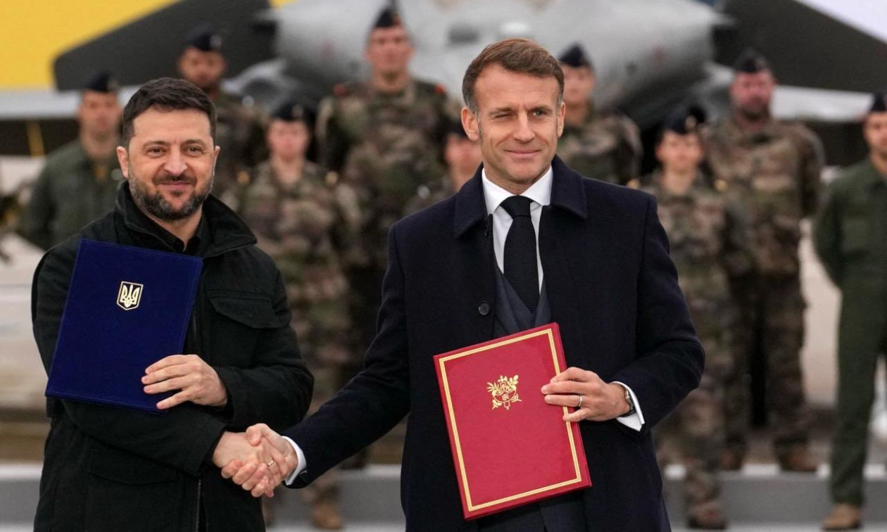 Η Ουκρανία «παρήγγειλε» 100 μαχητικά Rafale από τη Γαλλία – «Μια μεγάλη μέρα», λέει ο Μακρόν